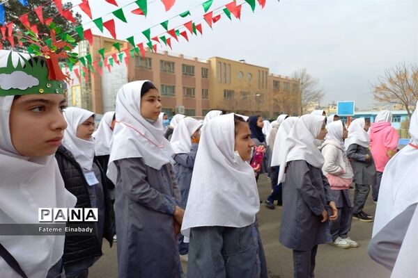 جشن بزرگ نیمه شعبان در مدرسه حاجیه خانم نوری ملارد