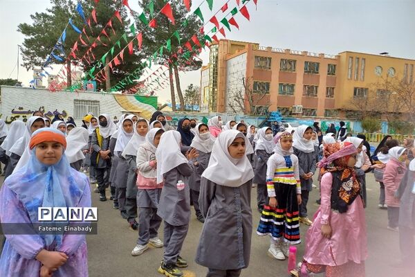 جشن بزرگ نیمه شعبان در مدرسه حاجیه خانم نوری ملارد