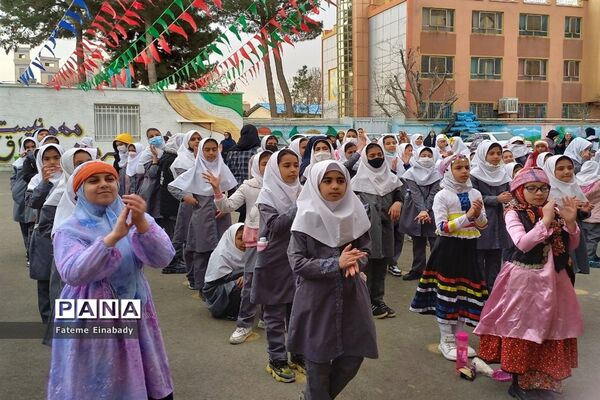 جشن بزرگ نیمه شعبان در مدرسه حاجیه خانم نوری ملارد