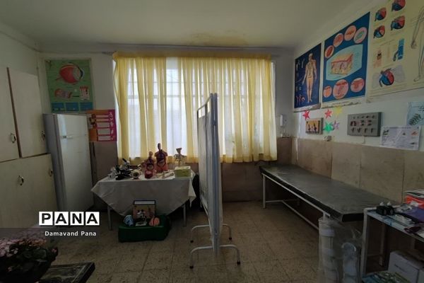 افتتاح اتاق بهداشت و سلامت در دبستان شهیدان صدیفی دماوند