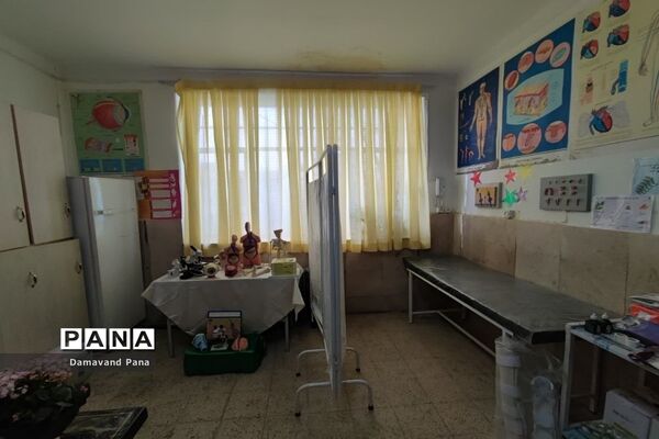 افتتاح اتاق بهداشت و سلامت در دبستان شهیدان صدیفی دماوند