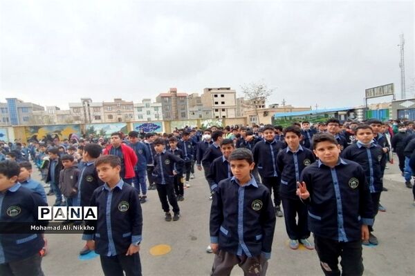 جشن نیمه شعبان در مدارس پاکدشت