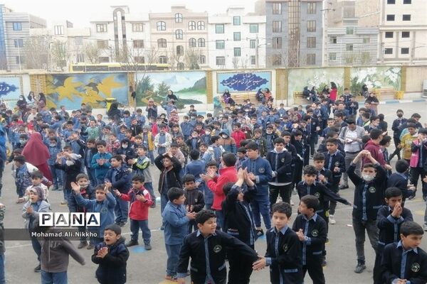 جشن نیمه شعبان در مدارس پاکدشت