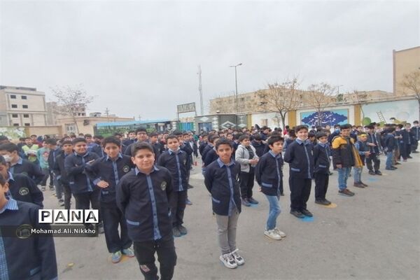 جشن نیمه شعبان در مدارس پاکدشت