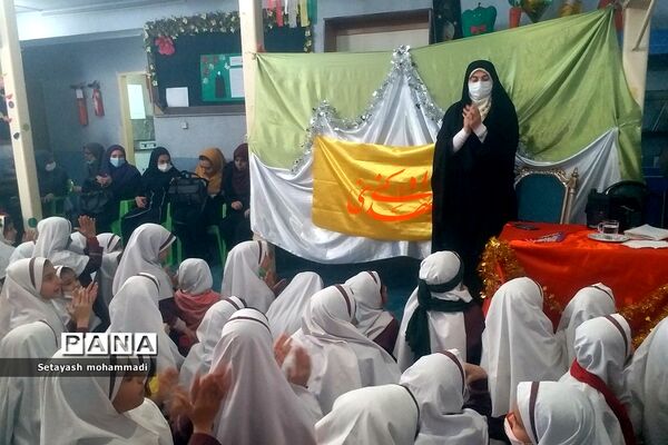 جشن نیمه شعبان در دبستان حضرت  زهرا(س) ۲ رودهن