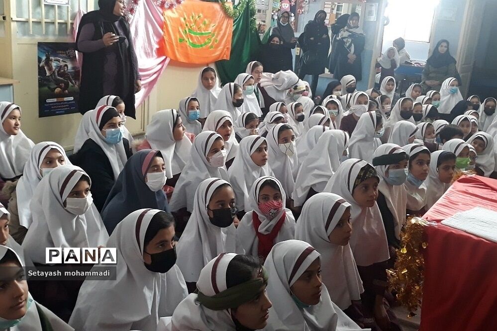 جشن نیمه شعبان در دبستان حضرت  زهرا(س) ۲ رودهن