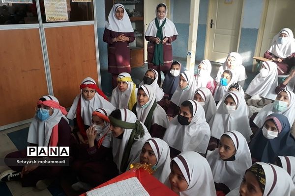 جشن نیمه شعبان در دبستان حضرت  زهرا(س) ۲ رودهن