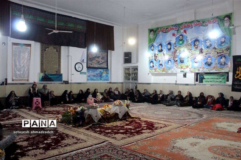 جشن ولادت امام زمان(عج) در روستای تیله نو گلوگاه