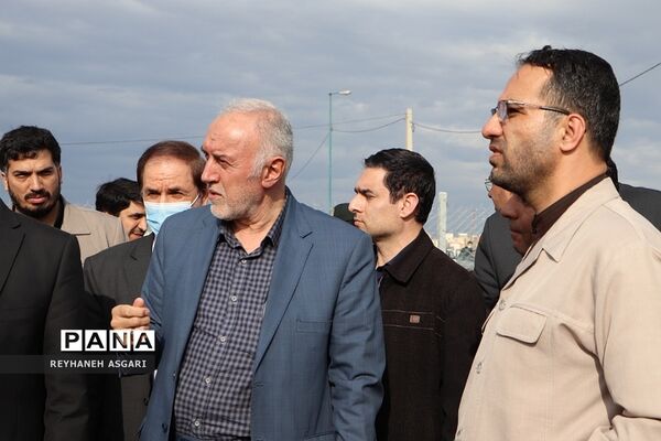 بازدید استاندار تهران از روند اجرایی احداث زیرگذر محمدآباد و داوودآباد شهرستان قرچک