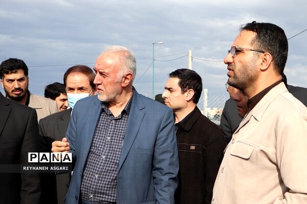 بازدید استاندار تهران از روند اجرایی احداث زیرگذر محمدآباد و داوودآباد شهرستان قرچک