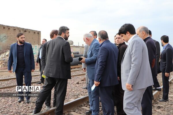 بازدید استاندار تهران از روند اجرایی احداث زیرگذر محمدآباد و داوودآباد شهرستان قرچک