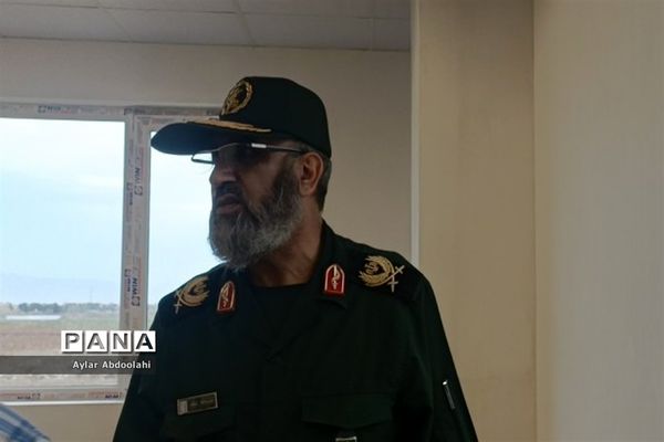 بازدید معاون عملیات سازمان بسیج کشور از حوضه درحال ساخت بسیج،  شهرستان قرچک