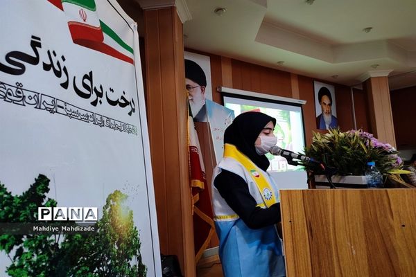 مراسم استانی روز درختکاری در ناحیه ۶ مشهد