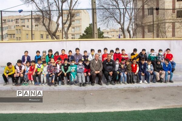 افتتاح زمین چمن مصنوعی دبستان فرهنگ پسران منطقه ۱۳