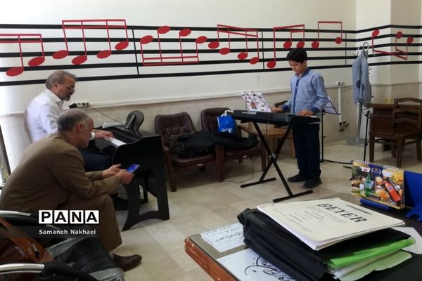 برگزاری مسابقات فرهنگی هنری بخش موسیقی (پیانو)  در شهرستان کاشمر