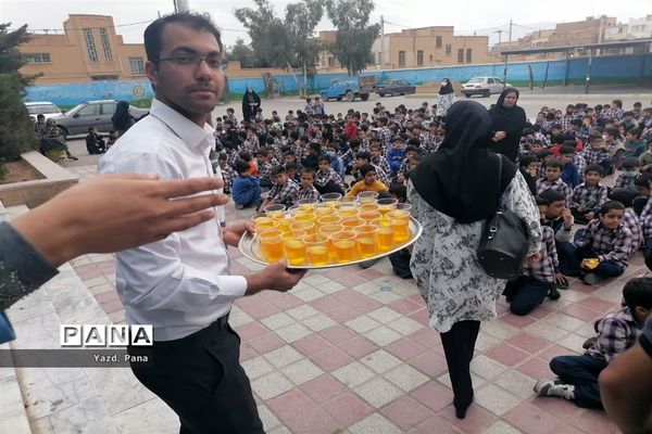 پویش عید امید دبستان حافظ ناحیه یک یزد