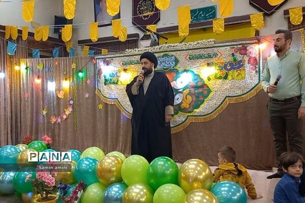 جشن نیمه شعبان ویژه کودکان در دفتر امام‌ جمعه رودهن