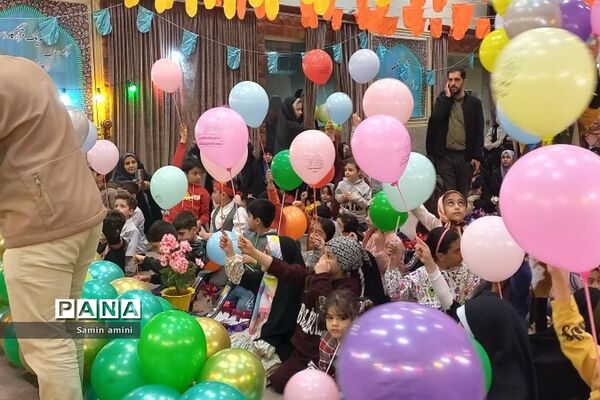 جشن نیمه شعبان ویژه کودکان در دفتر امام‌ جمعه رودهن