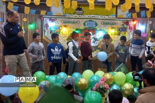 جشن نیمه شعبان ویژه کودکان در دفتر امام‌ جمعه رودهن