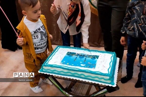 جشن نیمه شعبان ویژه کودکان در دفتر امام‌ جمعه رودهن