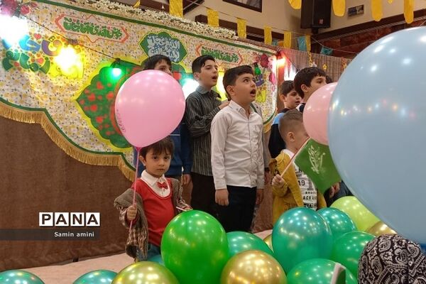 جشن نیمه شعبان ویژه کودکان در دفتر امام‌ جمعه رودهن
