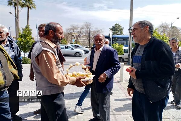 برپایی موکب مدرسه شاهد۱۶ امام خامنه‌ای به‌مناسبت ولادت حضرت صاحب الزمان (عج)