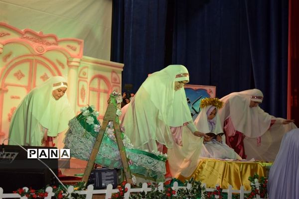 برگزاری جشن عبادت  فرشتگان کوچک در منطقه ۱۴