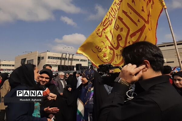 تجمع منتظران ظهور امام عصر (عج)  در مشهد