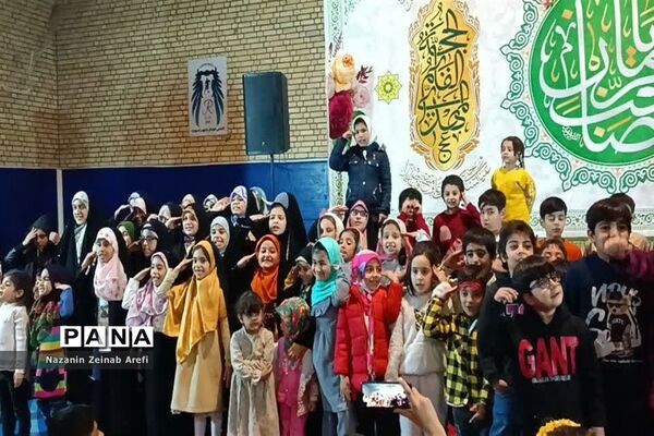 مراسم جشن نیمه شعبان در سالن ورزشی نواب اسلامشهر