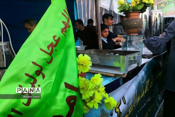 خدمت‌رسانی موکب‌های نیمه شعبان در بلوار پیامبر اعظم قم