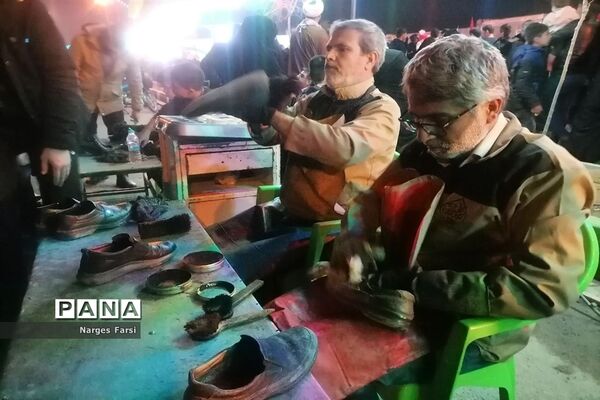 خدمت‌رسانی موکب‌های نیمه شعبان در بلوار پیامبر اعظم قم
