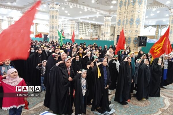 شادپیمایی دختران فاطمی قم به مقصد مسجد مقدس جمکران