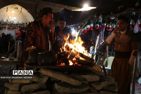برگزاری جشن نیمه شعبان در کاروانسرای شاه عباسی فشافویه