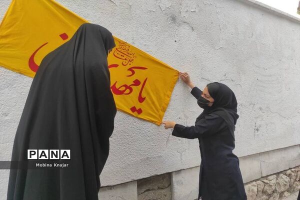 موکب مدرسه حضرت فاطمه زهرا (س) به مناسبت ولادت امام زمان (عج)