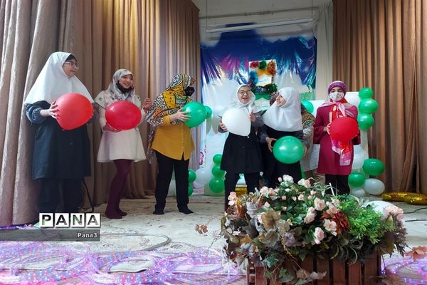 برپایی جشن عید نیمه شعبان در دبستان دخترانه نورایمان منطقه ۳