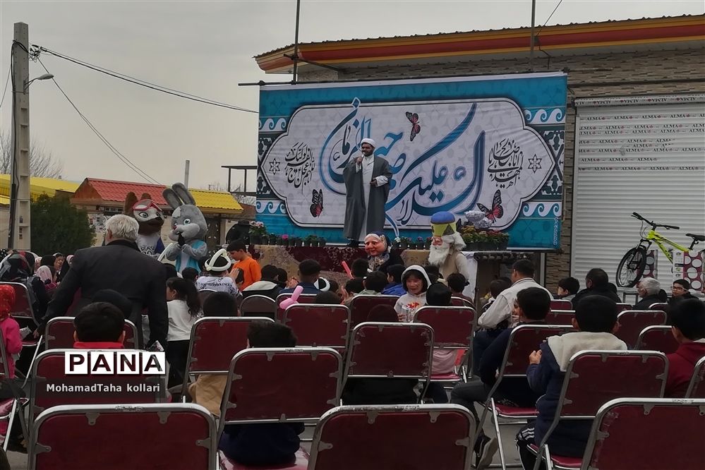 برگزاری جشن میلاد امام زمان (عج) در شهر جوادآباد