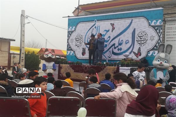 برگزاری جشن میلاد امام زمان (عج) در شهر جوادآباد