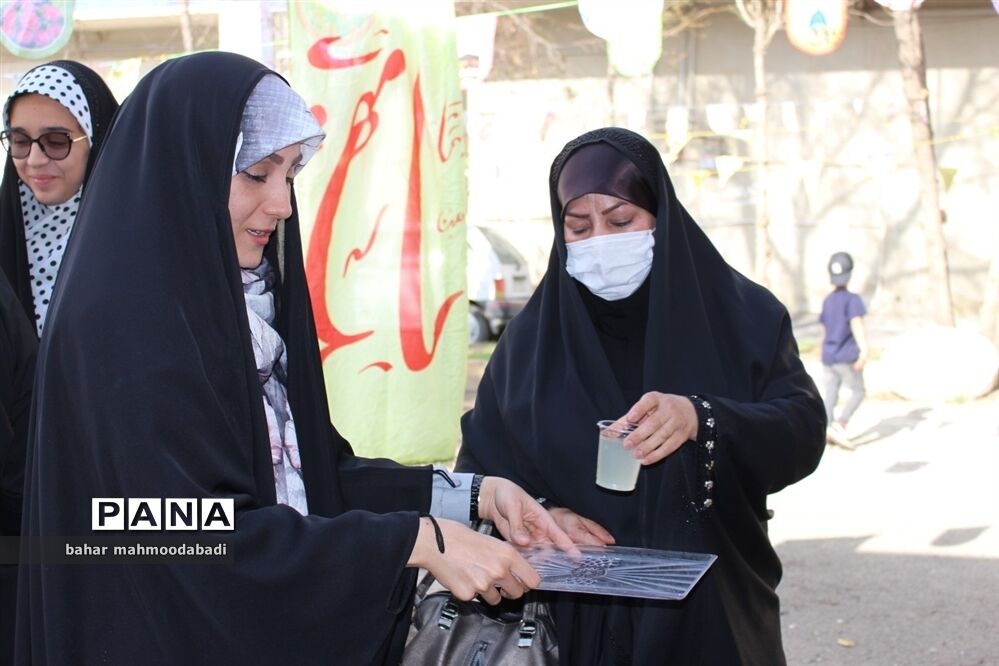 ایستگاه صلواتی در مساجد کرمانشاه به مناسبت نیمه شعبان