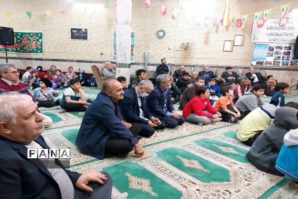 جشن ولادت حضرت مهدی(عج) در منطقه ۱۸