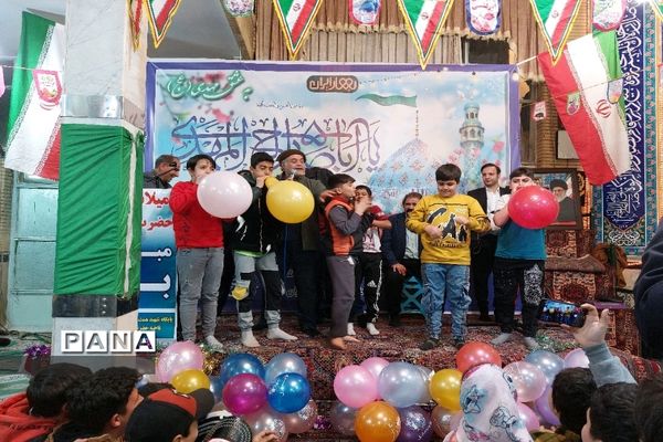 جشن ولادت حضرت مهدی(عج) در منطقه ۱۸