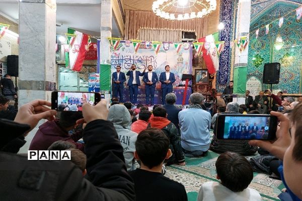 جشن ولادت حضرت مهدی(عج) در منطقه ۱۸