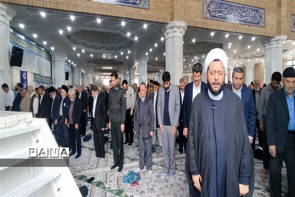 مراسم نماز جمعه کهریزک