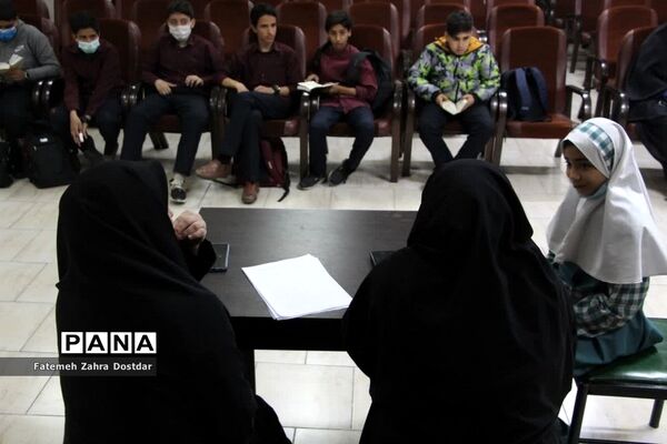 آزمون حفظ زیارت جامعه کبیره در کانون امام خمینی(ره) سمنان