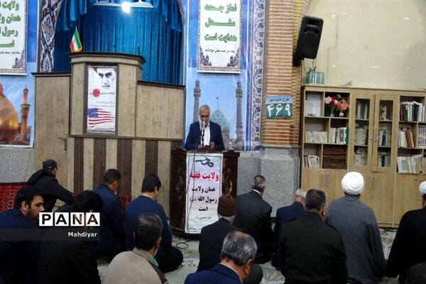 برگزاری نمازجمعه در شهر جوادآباد