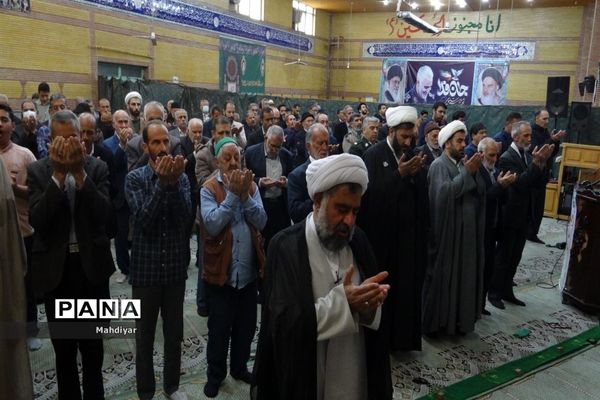 برگزاری نمازجمعه در شهر جوادآباد