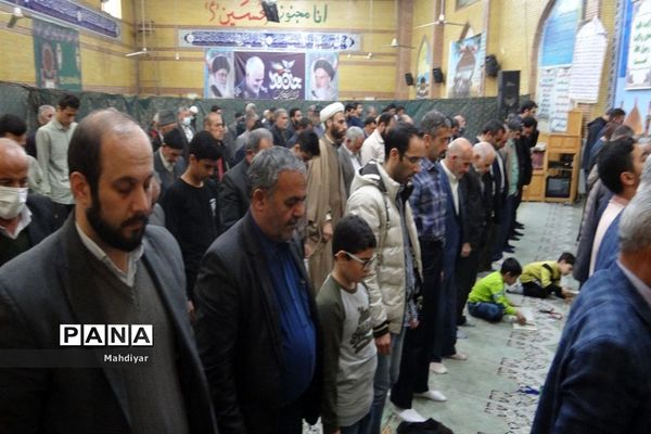 برگزاری نمازجمعه در شهر جوادآباد