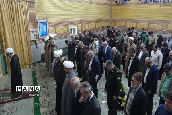 برگزاری نمازجمعه در شهر جوادآباد