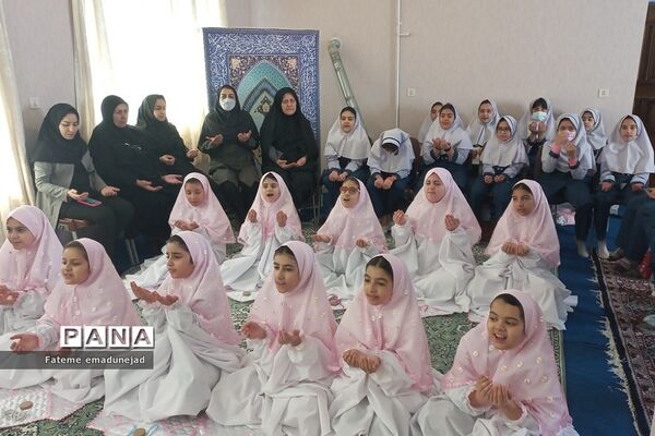 جشن تکلیف در دبستان کوثر رودهن