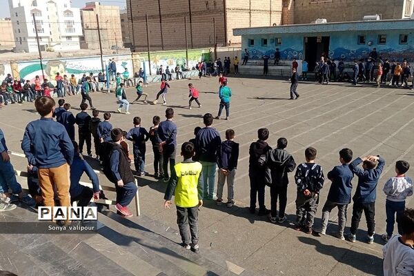 برگزاری المپیاد ورزشی درون مدرسه‌ای در دبستان پسرانه میعاد بهارستان‌2