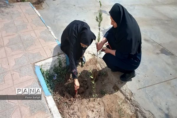 مدرسه با طراوت با طرح هر دانش‌آموز یک نهال